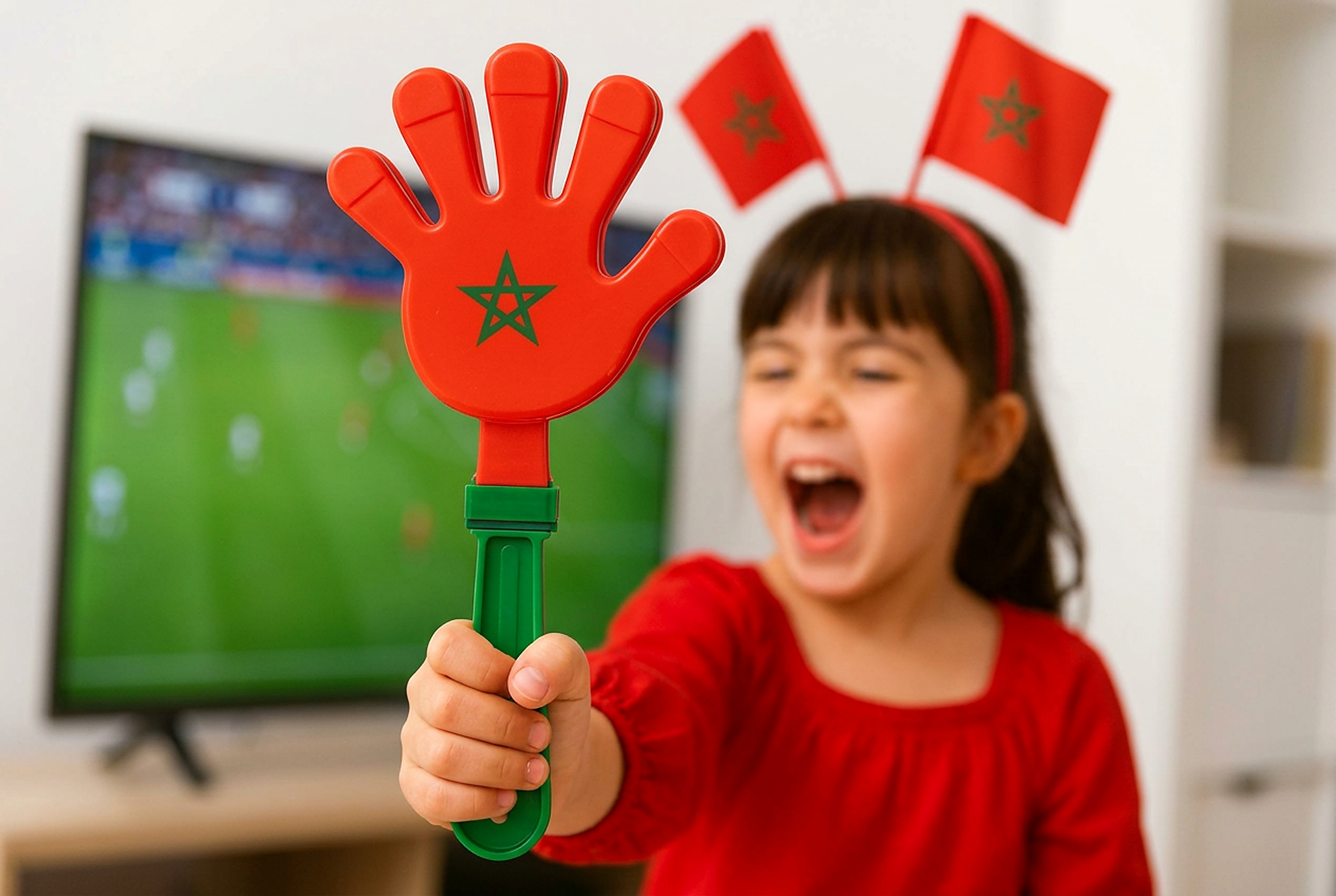 Clap à main Maroc — animation tribune — vue 2