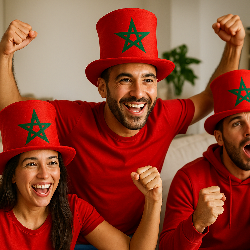 Chapeau Long Maroc — satin supporter — vue 3